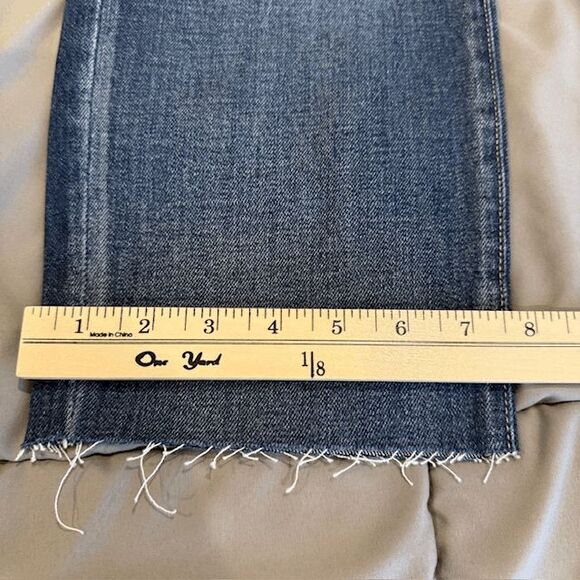 NEW! L'Agence Adele High Rise Crop Stove Pipe Jeans in Newberry Wash Size 27 - Picture 13 of 15